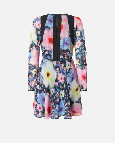 Pinko Agretti Minikleid Mit Blumen-print In Multi