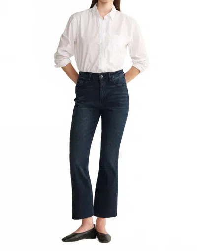 Warp & Weft Nao Highrise Bootcut Jeans In River Run In Multi