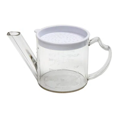 Norpro Clear Separator/strainer, 1.75 Cup/400ml, Dishwasher Safe In White
