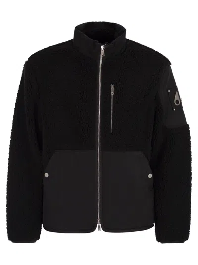 Moose Knuckles Down Jacket Frontal Zip Closure In Multi