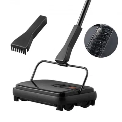 Proxxi Carpet Sweeper, 7.87 Inch Sweeping Paths, Floor Sweeper Manual Non Electric, 300 ml Dustbin Capacity