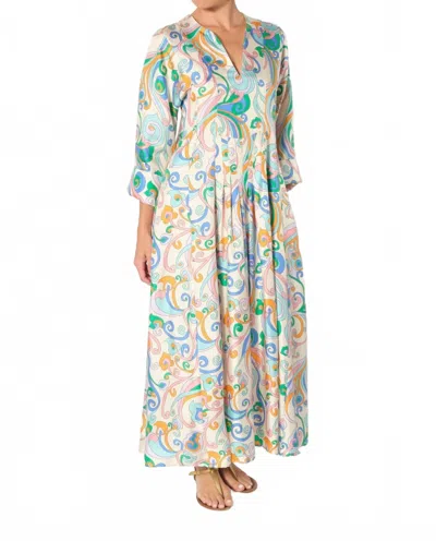 La Prestic Ouiston Marly Dress In Arabesque Lilas In Multi