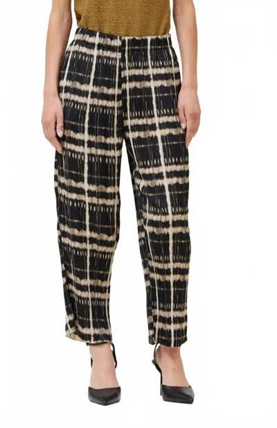 Grade & Gather Women's Jen Pants In Plaid In Multi