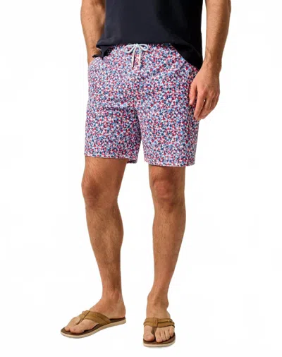 Johnnie-o Half Elastic Surf Shorts In Seeing Stars In Multi