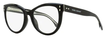 Isabel Marant Women's Butterfly Blue Block Eyeglasses Im0089/g/bb 807 Black 53mm In Multi