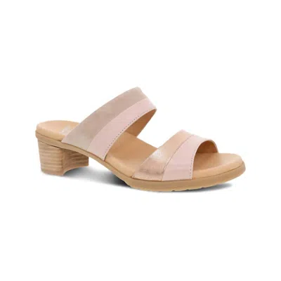 Dansko Women's Theresa Heel In Blush In Multi