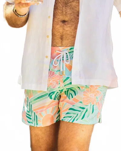 Kenny Flowers Swim Shorts In The Hawaii In Multi
