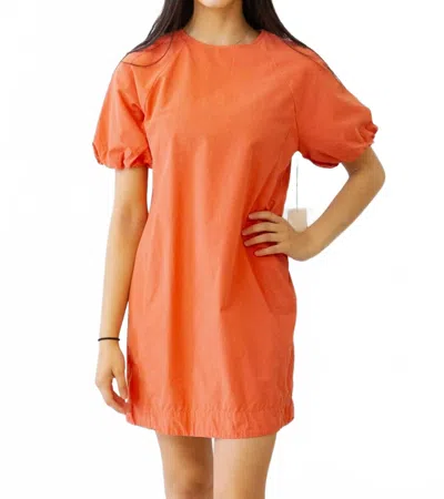 Nation Ltd Minnie Mini Dress In Orange In Orange
