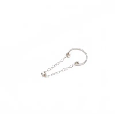 Sarah Briggs Women's Holly Ear Cuffs In Sterling Silver In Metallic