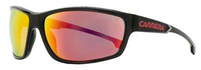 Carrera Men's Ducati Wrap Sunglasses Carduc 002/s 0a4uz Black 68mm In Black