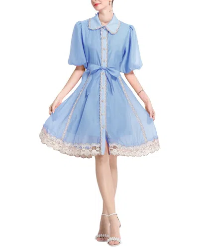 Kaimilan Mini Dress In Blue