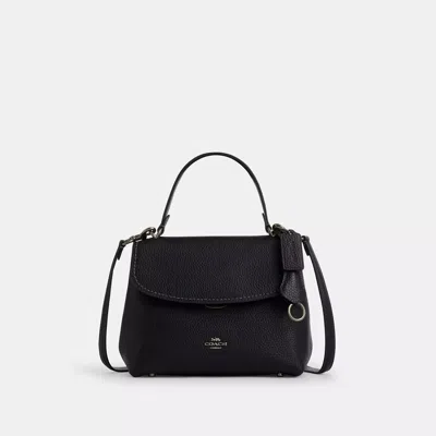 Coach Outlet Emory Top Handle Bag In Black