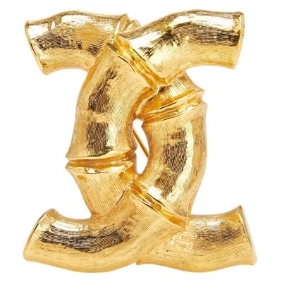 Pre-owned Chanel Brooch () In Gold
