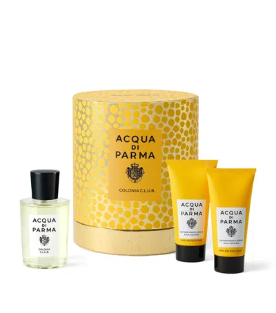 Acqua Di Parma Colonia C.l.u.b. Eau De Cologne Gift Set