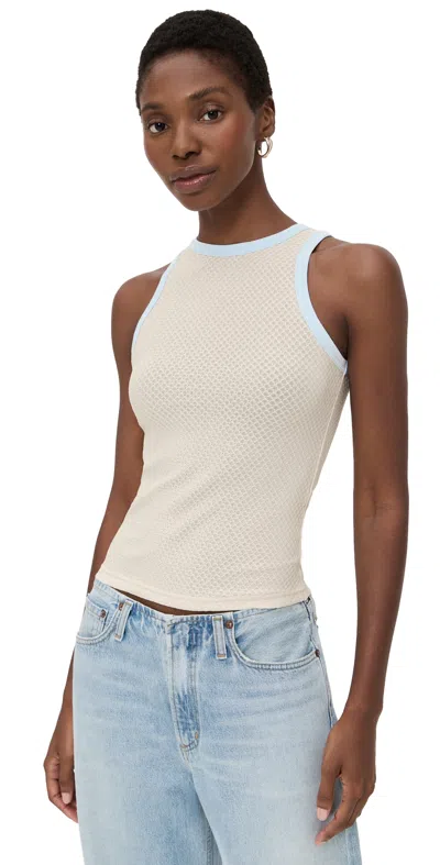 Lioness Bond Tank Cream In Animal Print