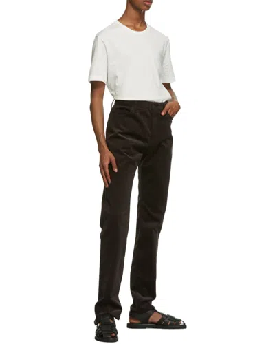 The Row Boxy Cut Cotton T-shirt With Short Sleeves In White