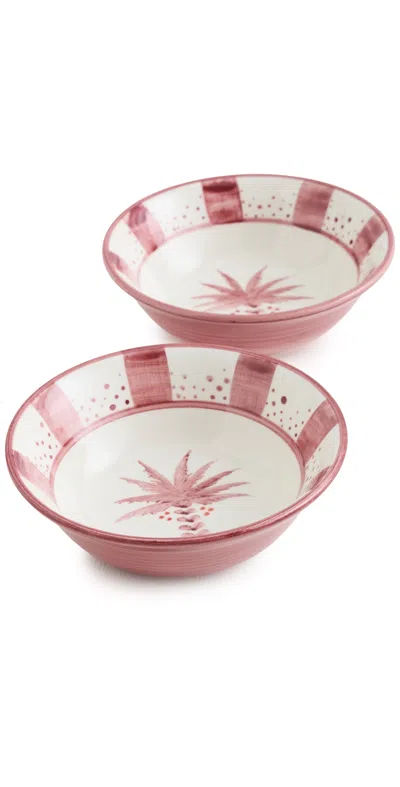 Johanna Ortiz Uncu Red Palma Real Bowls Uncu Red In Pink