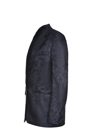 Etro Jackets In Blue