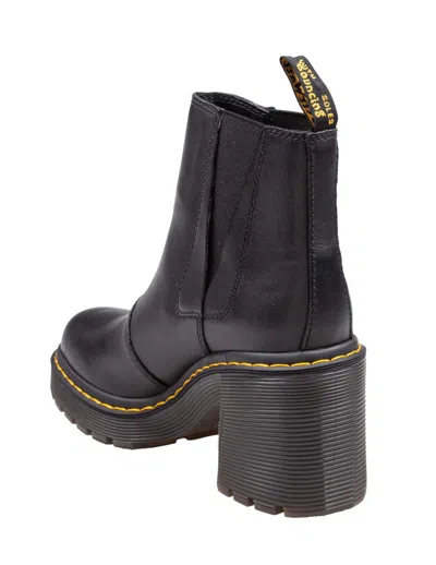 Dr. Martens Leather Chelsea Boots In Black