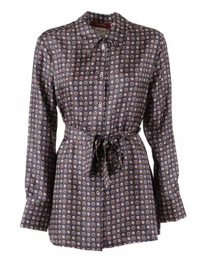 Max Mara Studio Blusa In Gray