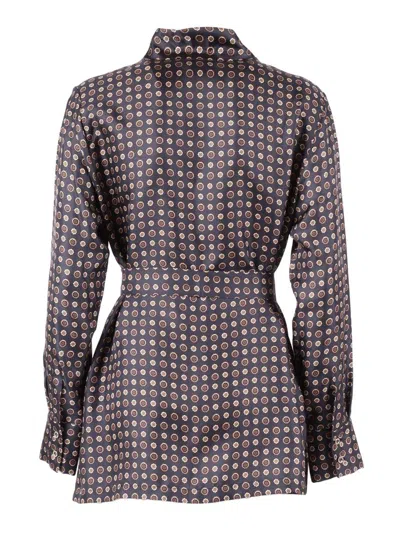 Max Mara Studio Blusa In Gray
