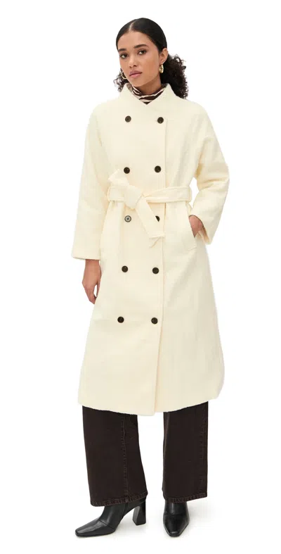 Lioness Coco Coat Cream In White
