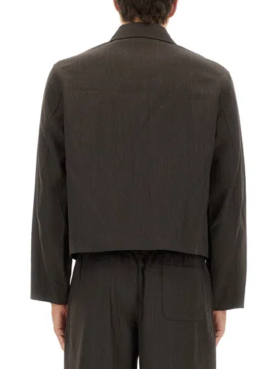 Our Legacy Mini Wool Jacket In Brown