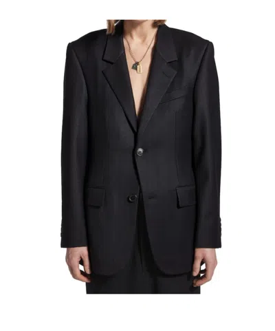 Balenciaga Standard Tailored Jacket Clothing In Black
