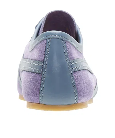 Dries Van Noten Lilac Suede Sneakers In Purple