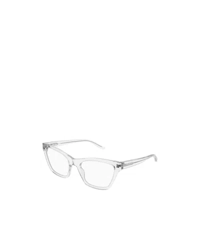 Balenciaga Eyewear Cat-eye Frame Glasses In White