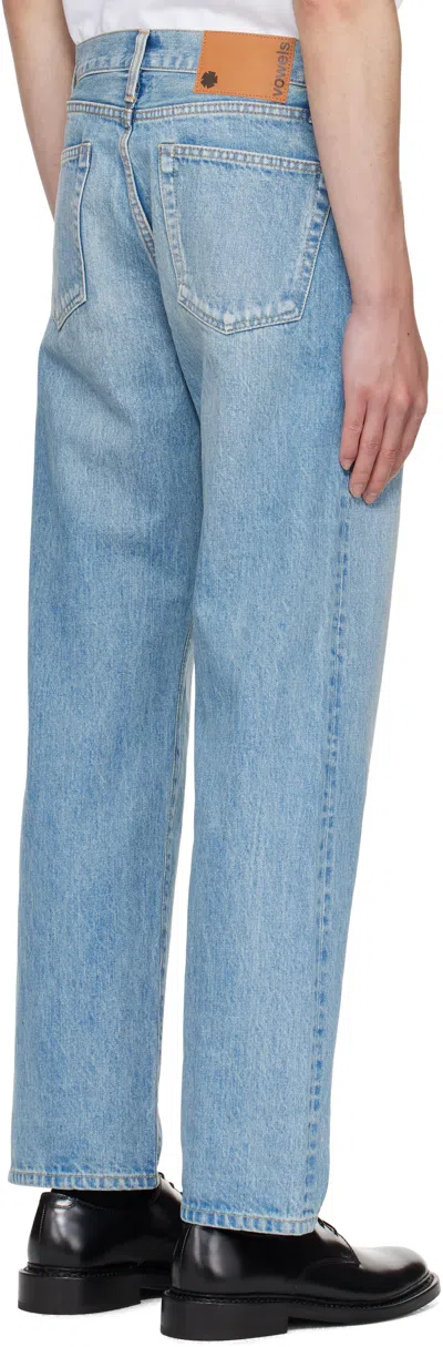 Vowels Blue Og Jeans In Blue
