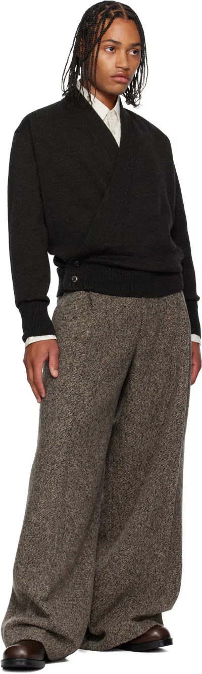 Dries Van Noten Leather Chelsea Boots In Brown