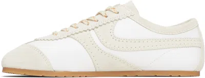 Dries Van Noten Leather Sneaker In White