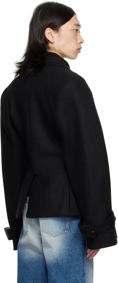 Egonlab Raglan Tailoring Blazer In Black