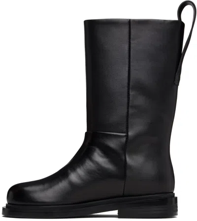 Epingler Black Angt Middle Boots In Black