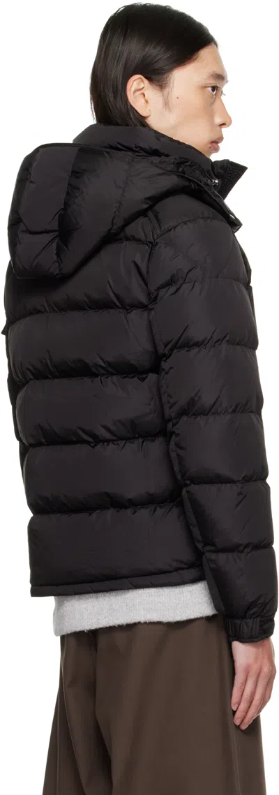 Moncler Arneb Hooded Short Down Jacket In Black