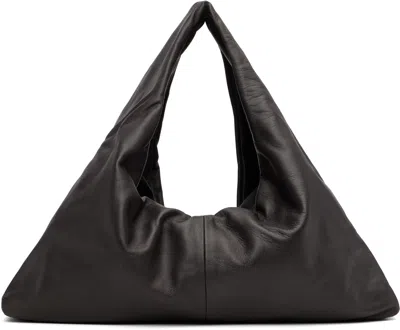 Kassl Editions Brown Anchor Small Lamb Leather Tote