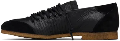 Stefan Cooke Black Laced Trainer Sneakers