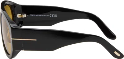 Tom Ford Black Bronson Sunglasses In Black