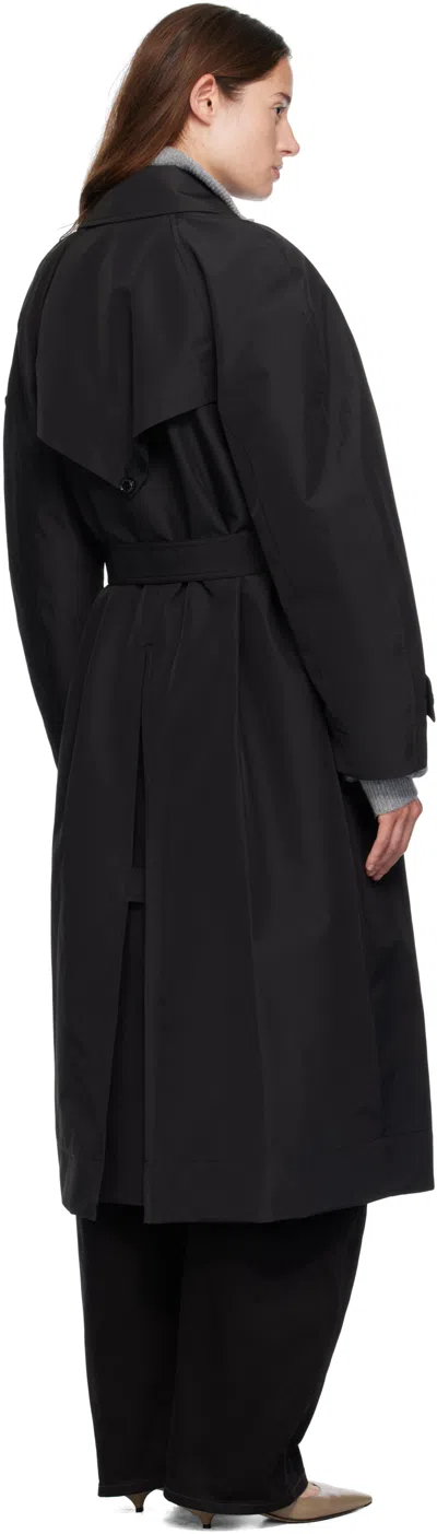 Moncler Genius Zake Moncler X Ee72 Trench Coat By Edward Enninful In Black