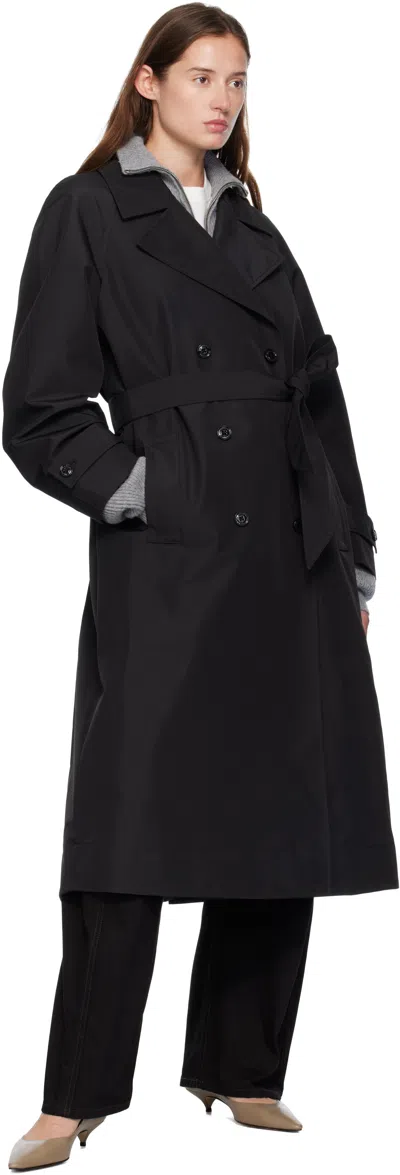 Moncler Genius Zake Moncler X Ee72 Trench Coat By Edward Enninful In Black