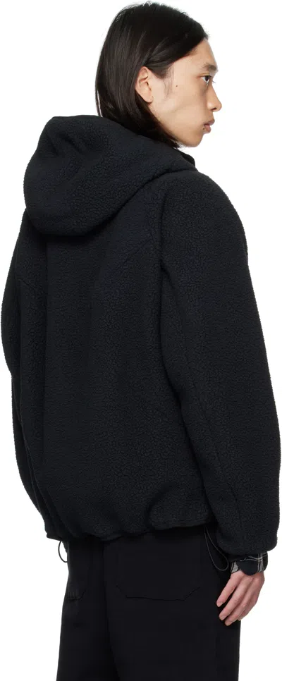 Ouat Black Polar Jacket In Black