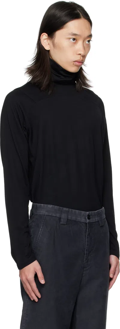 Ouat Black Game Turtleneck In Black