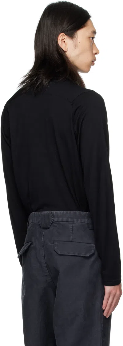 Ouat Black Game Turtleneck In Black