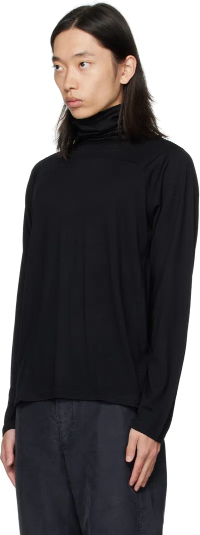 Ouat Black Game Turtleneck In Black