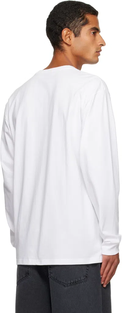 Carhartt L/s Chase T-shirt In White