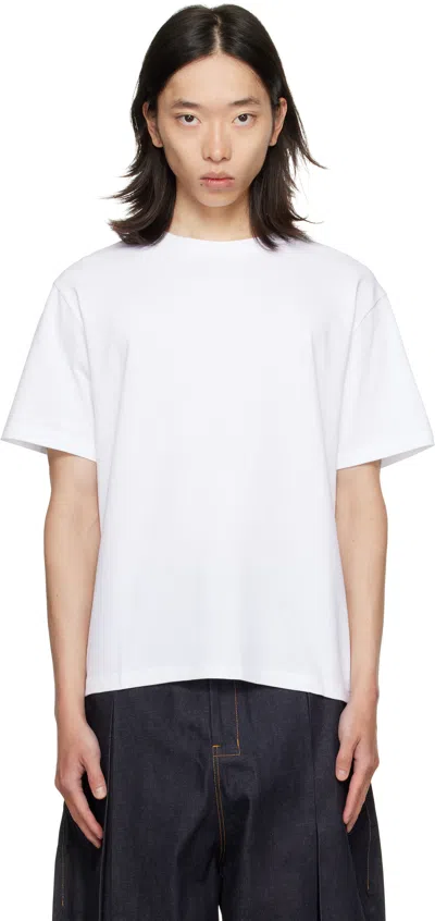 Sage Nation White Short Sleeve Lock T-shirt In White