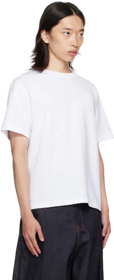 Sage Nation White Short Sleeve Lock T-shirt In White