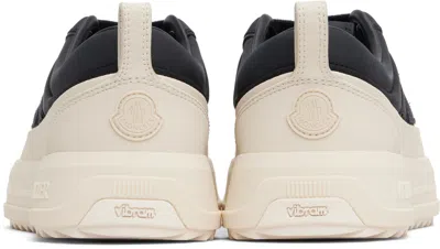 Moncler Altive Sneakers With Round Toe And Pull Tab In Black