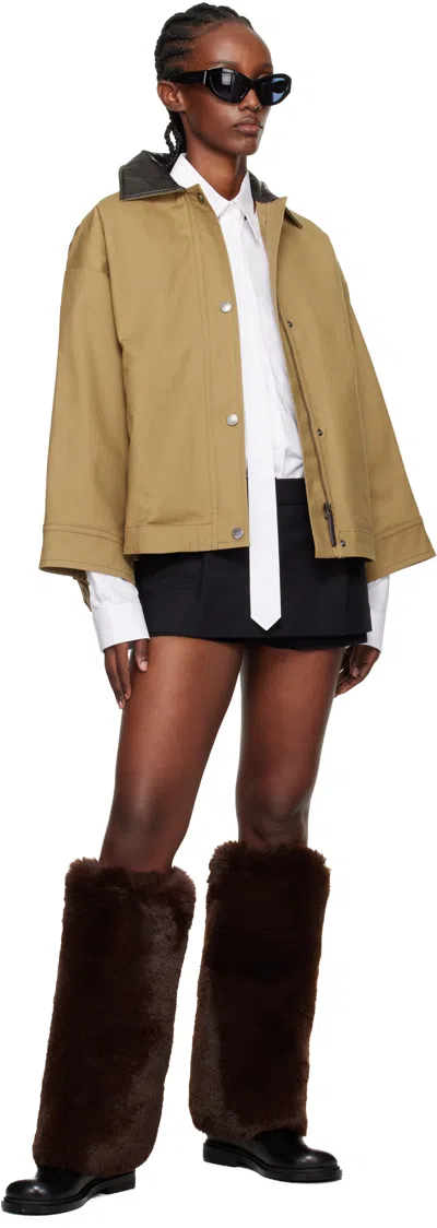 Epingler Brown Combi Socks Tall Boots In Brown